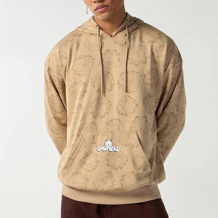 Customized Heavyweight Fashionable Mens 480gsm Pullover Hoodies Heavy Cotton Hoodie Hoodie Wholesale 1