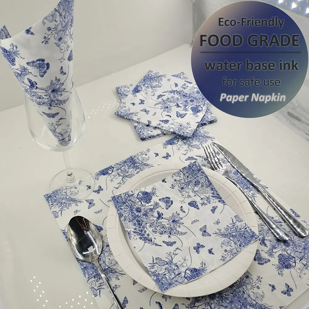 Printed Beverage Napkins Printed by Xiangsheng 5