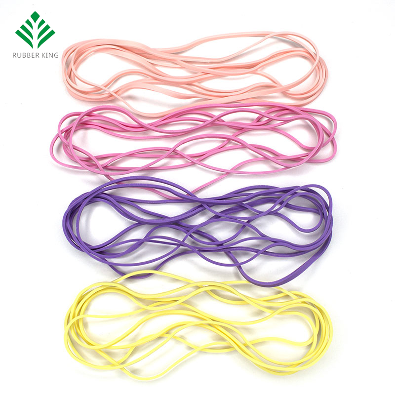 #117A Multicolor Rubber Bands 7 Inch x 1/16 Inch for Office & Packaging – Wholesale 2