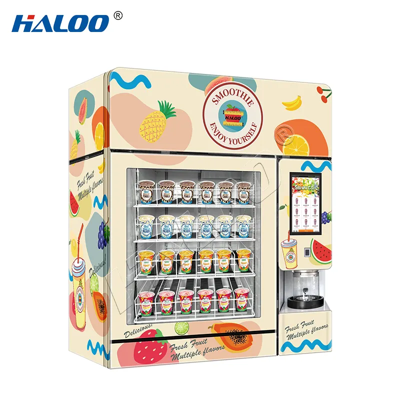 Good Selling Smoothie Vending for Shopping Malls 4