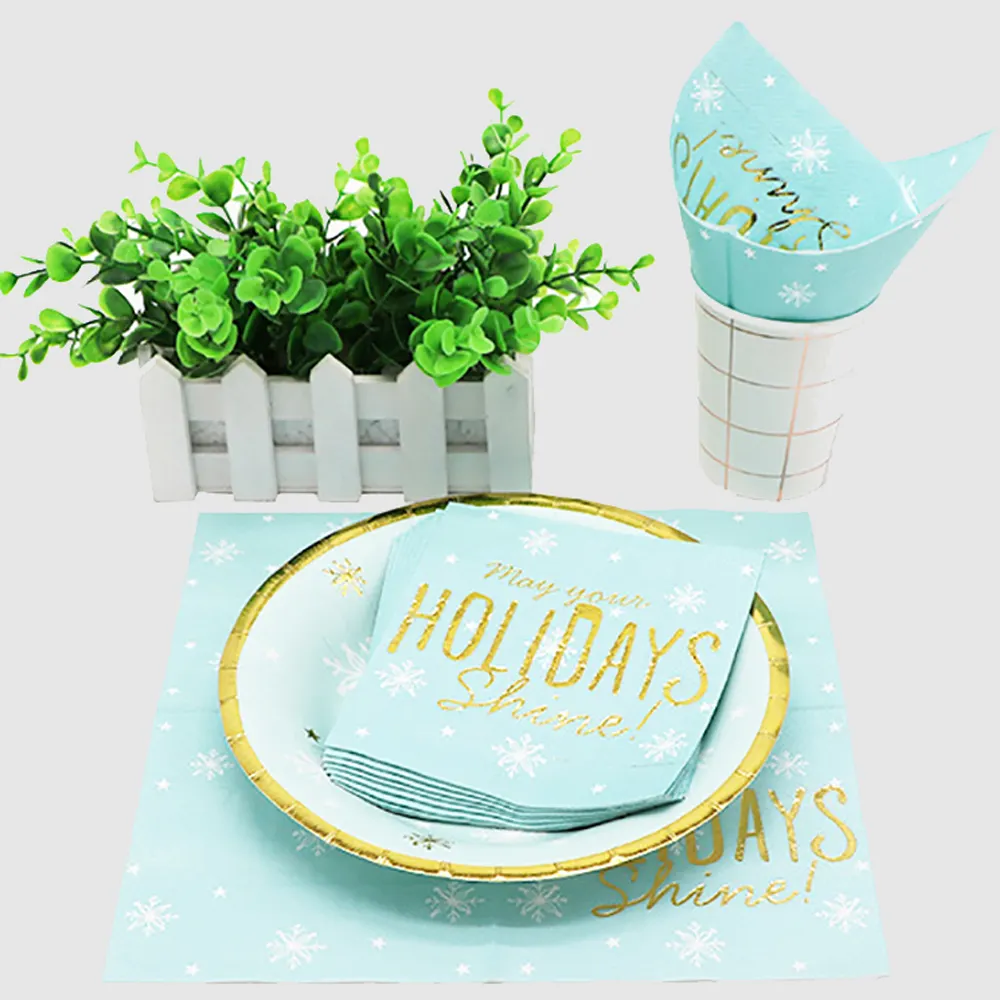 Custom Dinner Napkins 18GSM - - Xiangsheng 4