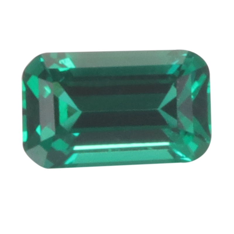 New Arrival Lab Created Emerald With Square Corners Cut Loose Green Emerald Stone For Emerald Jewelry 1