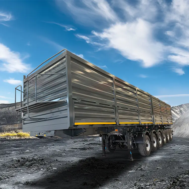 6-axle side-dump semi-trailer | LUYI 1