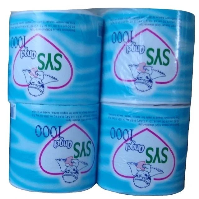 Toilet Tissue Paper - White Ultra Soft 3-Ply Wood Pulp 1
