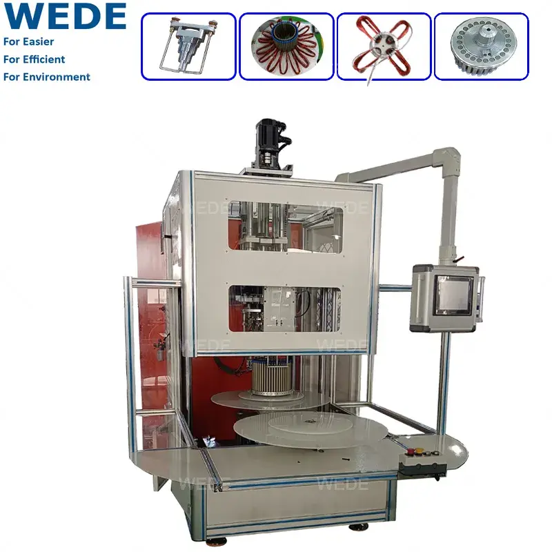 Single Stator Automatic Winding Machine High-Speed Stranding Machine - - WEDE 6