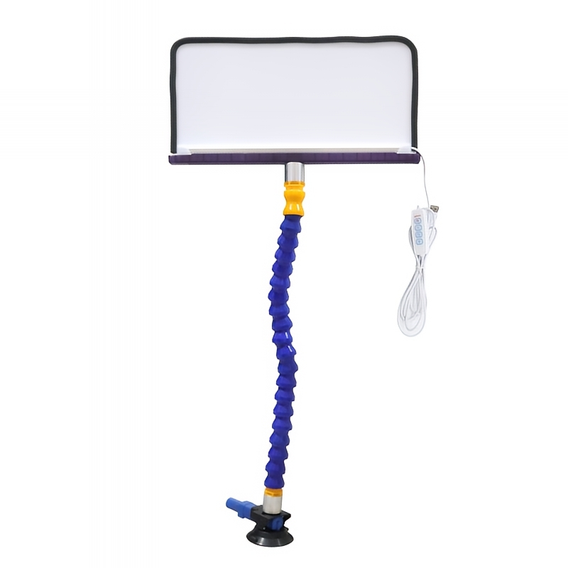 Automotive Repair Tool Set with Rolling Stand - Engine Ignition Kit & Reflective Vapor Screen 1