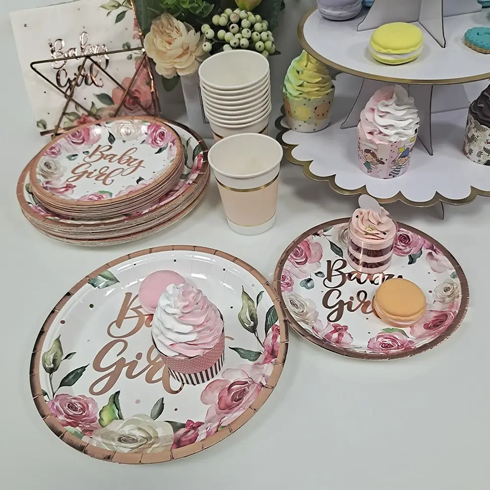 Personalize Paper Plates 300g Coated Paper Printing Wholesale - Xiangsheng 7