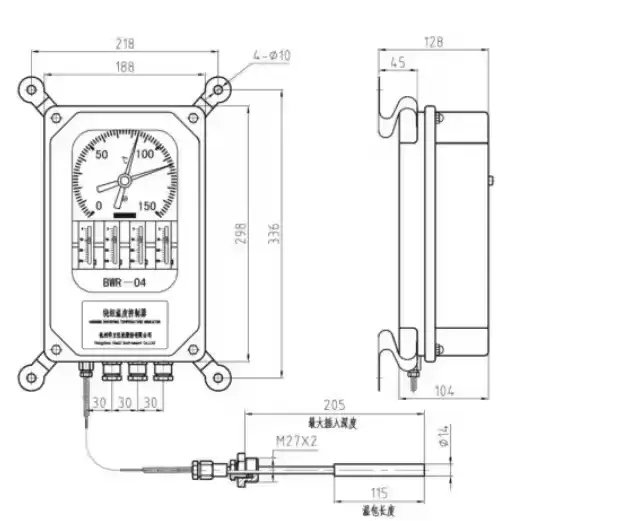 Transformer Accessories Automatically Control the Temperature of the Upper and Lower Limits Wholesale - SHZHEL 4