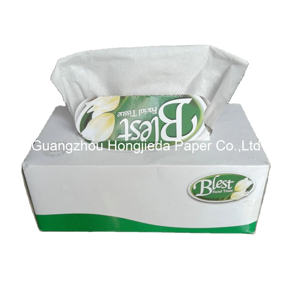 2-Ply Virgin Pulp Tissue Box | White 20x20cm Soft Tissues Pack 1