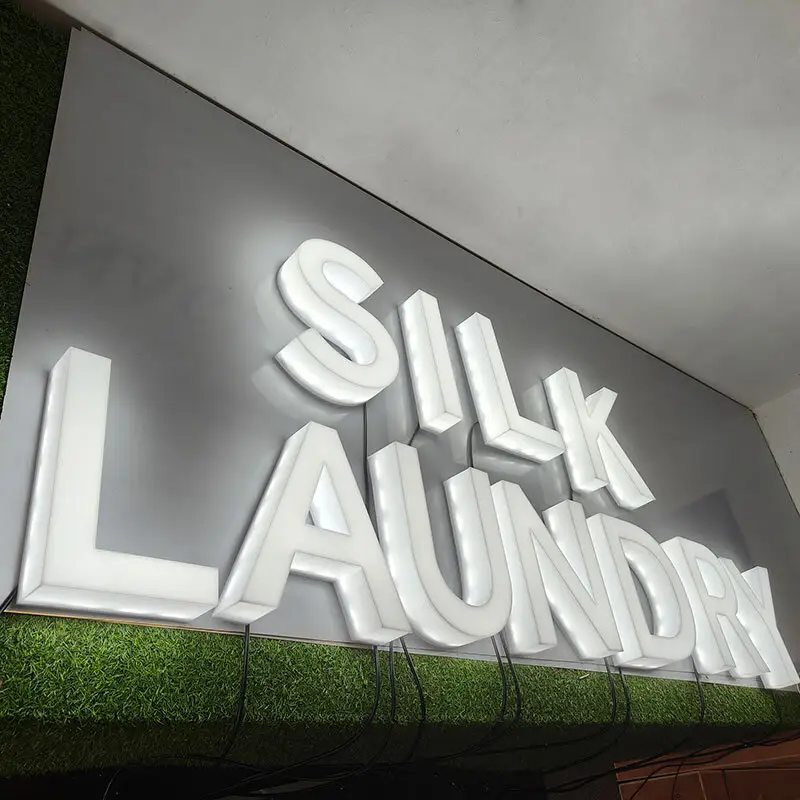 Shining Sign Lit Acrylic Letters 100000 Hours Lit Acrylic Lettersfor Sale 6