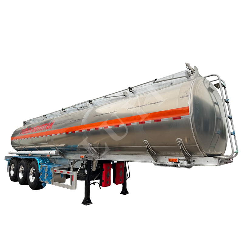Aluminio 12R22.5 Tank de combustible Aceite de almacenamiento de camiones Camina remolinos 1
