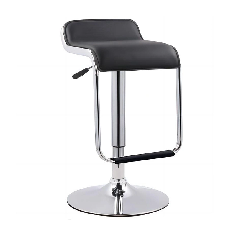 Vente directe d&39;usine en cuir PU rembourré, cadre en métal tabouret de bar chaise pivotante 1