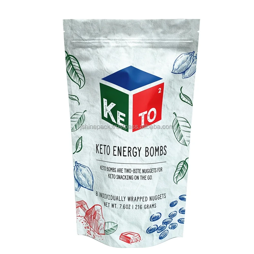 High Quality Tea Bags Custom-size Food-safe Plastic Pouches Valve Sealing Handle Artwork Printed Cpp Pet Materials Packaging 1