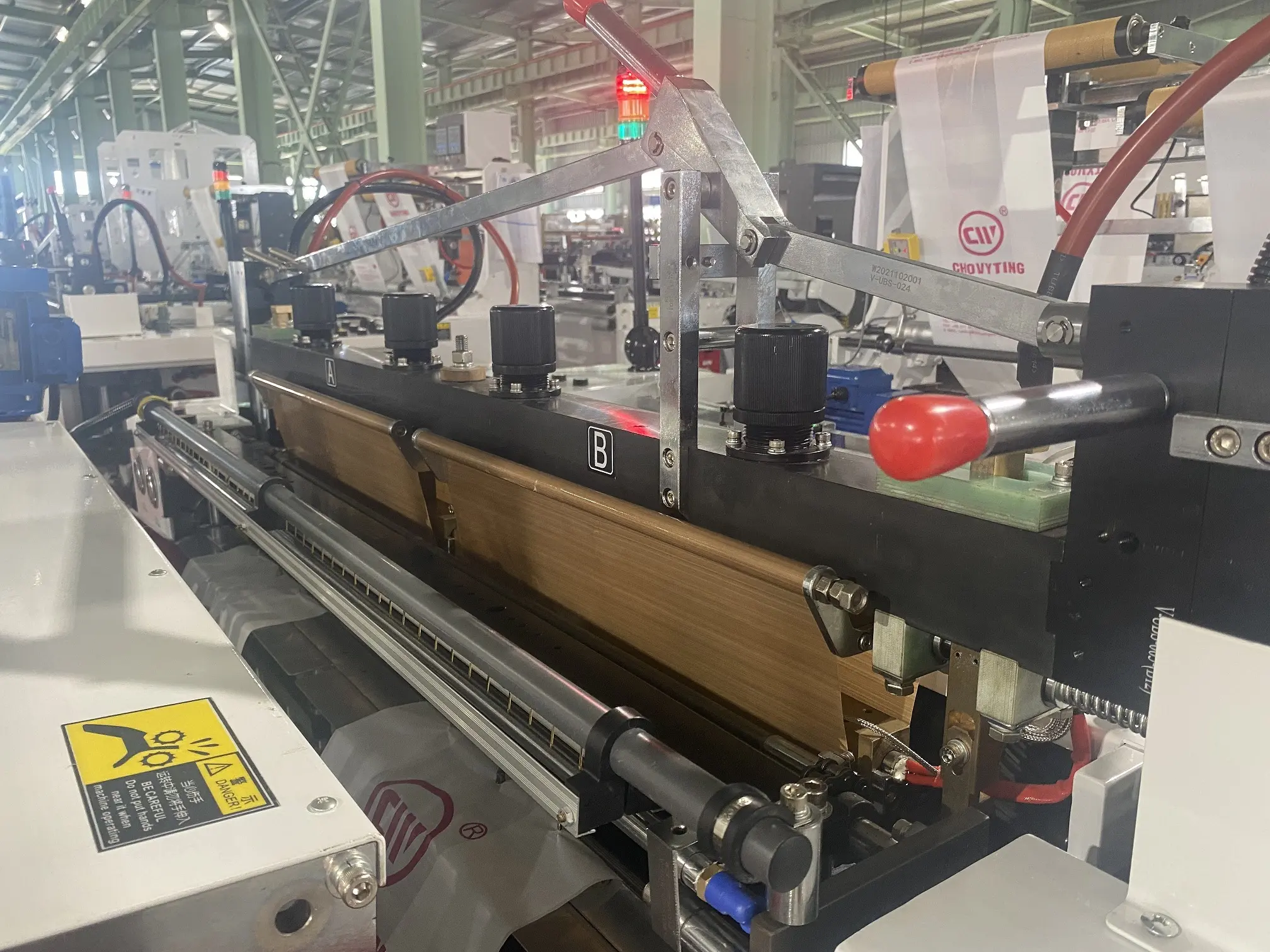 Vest Bag Making Machine T Shirt Bag Making Machine Wholesale - Chovyting Machinery 7