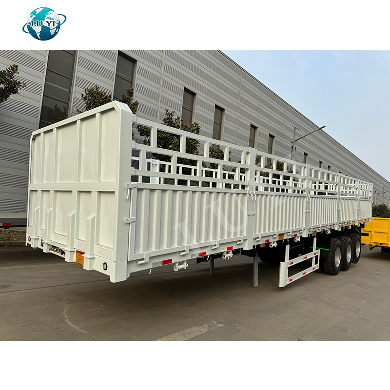 3 ejes Celera de transporte de alimentos Semirrailer 6