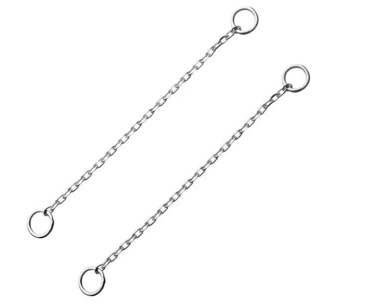 Eternal Metal 14k Real Solid White Gold Rope Body Chain 1