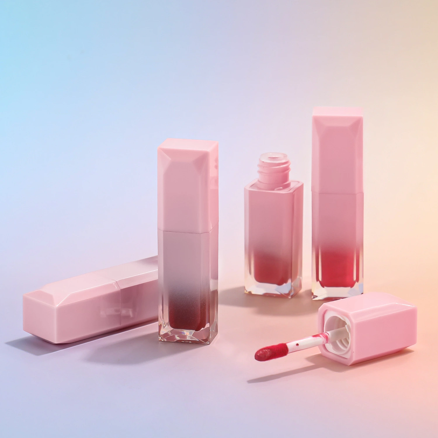 Mlm Custom Makeup Glossy Luxury Lip Gloss Cosmetics Shiny Lip Gloss Long Lasting Moisturizing Private Label Matte Lipstick 1