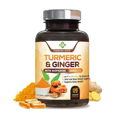Private Label Vegan Curcumin Caps w/Piperine (Joint/Heart). 1