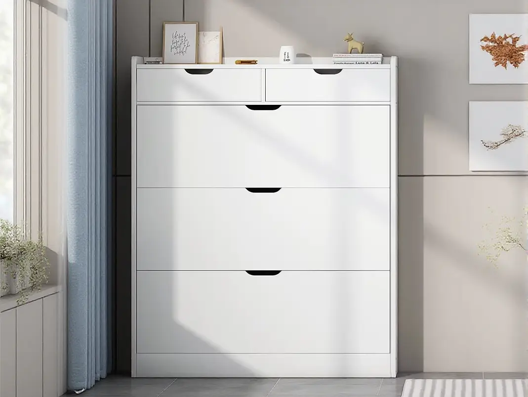Yifan Furniture White Shoe Cabinet Factory 5