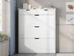 Yifan Furniture White Shoe Cabinet Factory 5