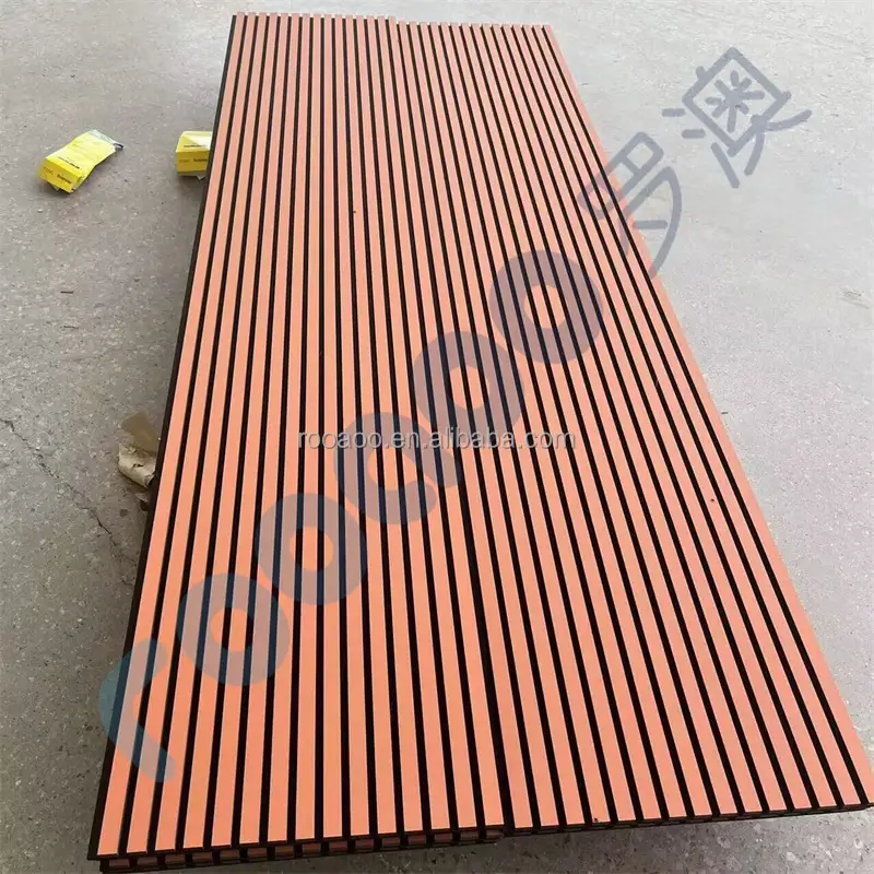 Wooden Slat Acoustic Wall Panels for Hospitals, Hotels, Gyms & Outdoor Spaces 1
