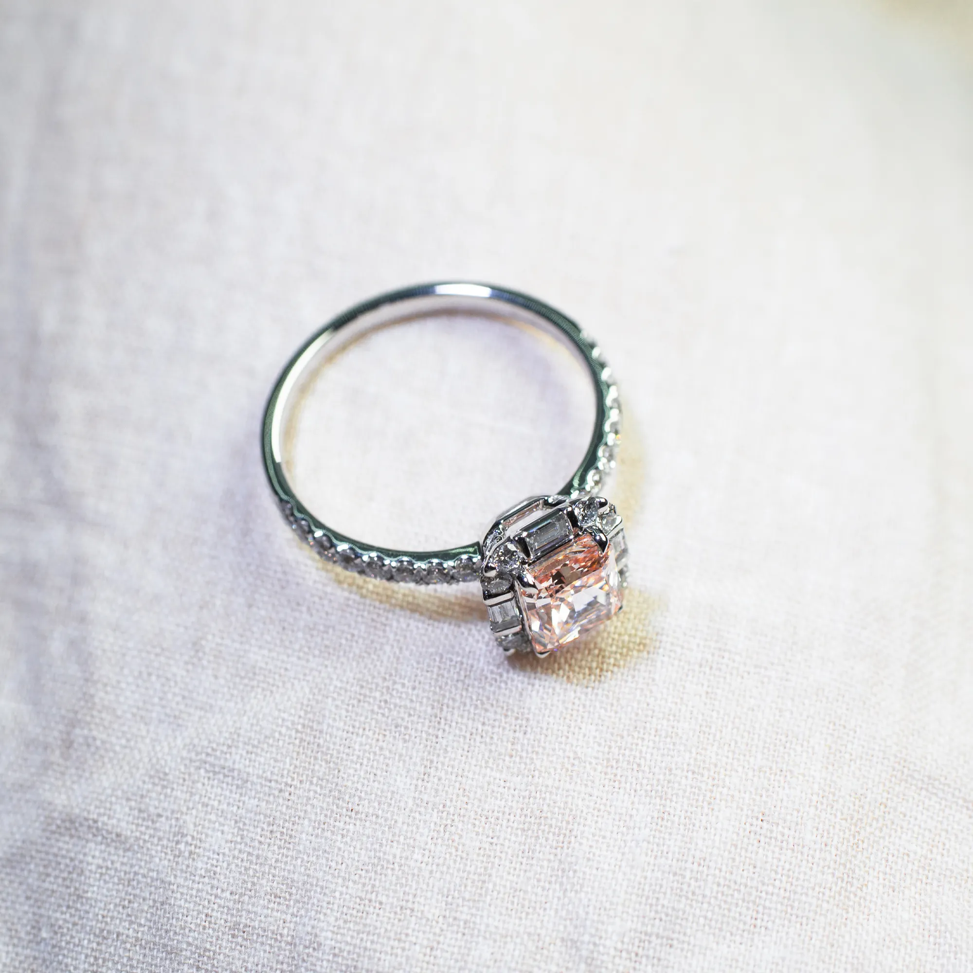 Emerald Cut Lab Diamond Ring Jewelry Wholesale - DKL Jewelry 6