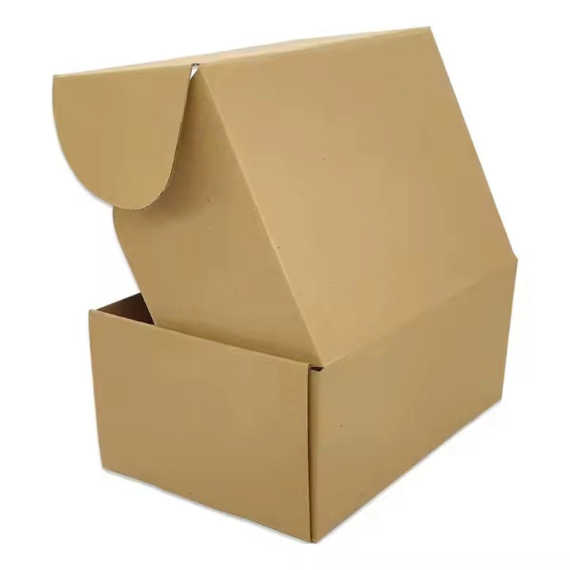 Factory Price Luxury Cardboard Corrugated Paper Large Customized Shipping Mailer Gift Box Embossing Custom Package Reusable 1