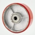 Cast Iron Swivel Round Pu Wheel Multipurpose Wheel 8 Inch Of Material Handling Equipment Parts 1