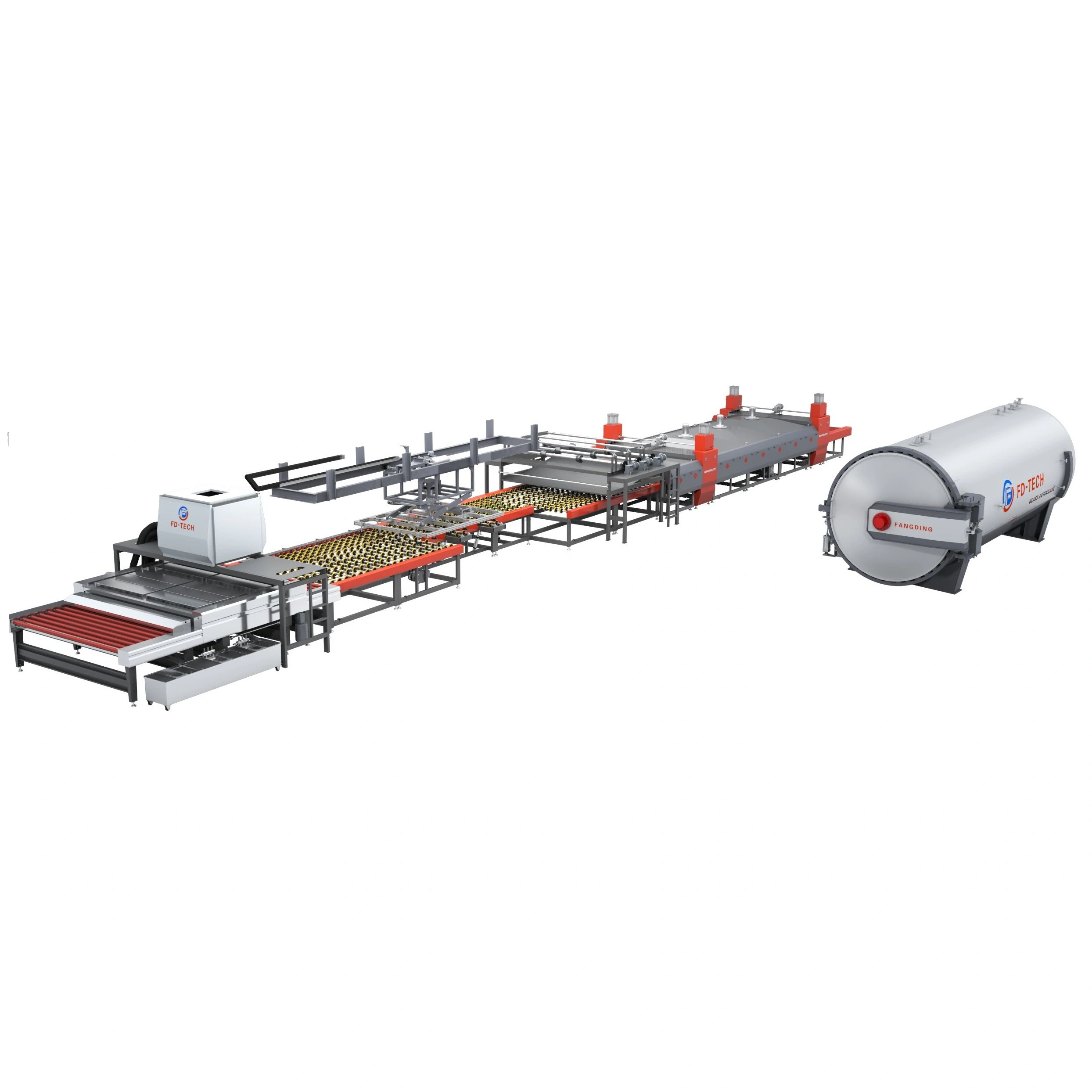 Pvb/sgp/tpu/eva Laminated Glass Production Line With Glass Autoclave 1