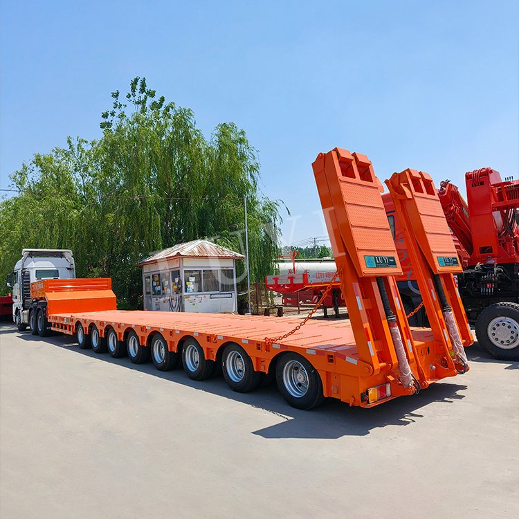 Trailer à braille à basse à bas de 40 à 120 tonnes de 40 à 120 tonnes | Luyi 1