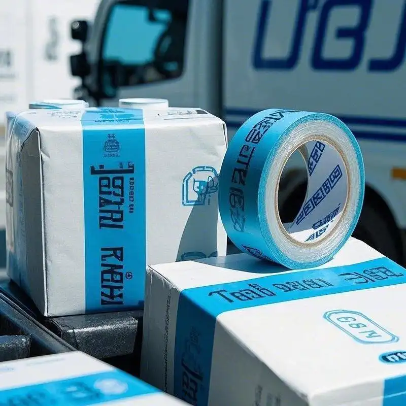 Wasserdichtes, transparentes Klebeband mit individuellem Logo für Kartons 1