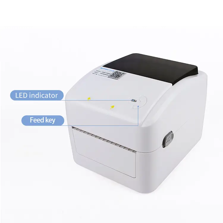 طابعة ملصقات حرارية Xprinter XP-420B مقاس 104 مم (4 بوصات) بدقة 203 نقطة في البوصة 1