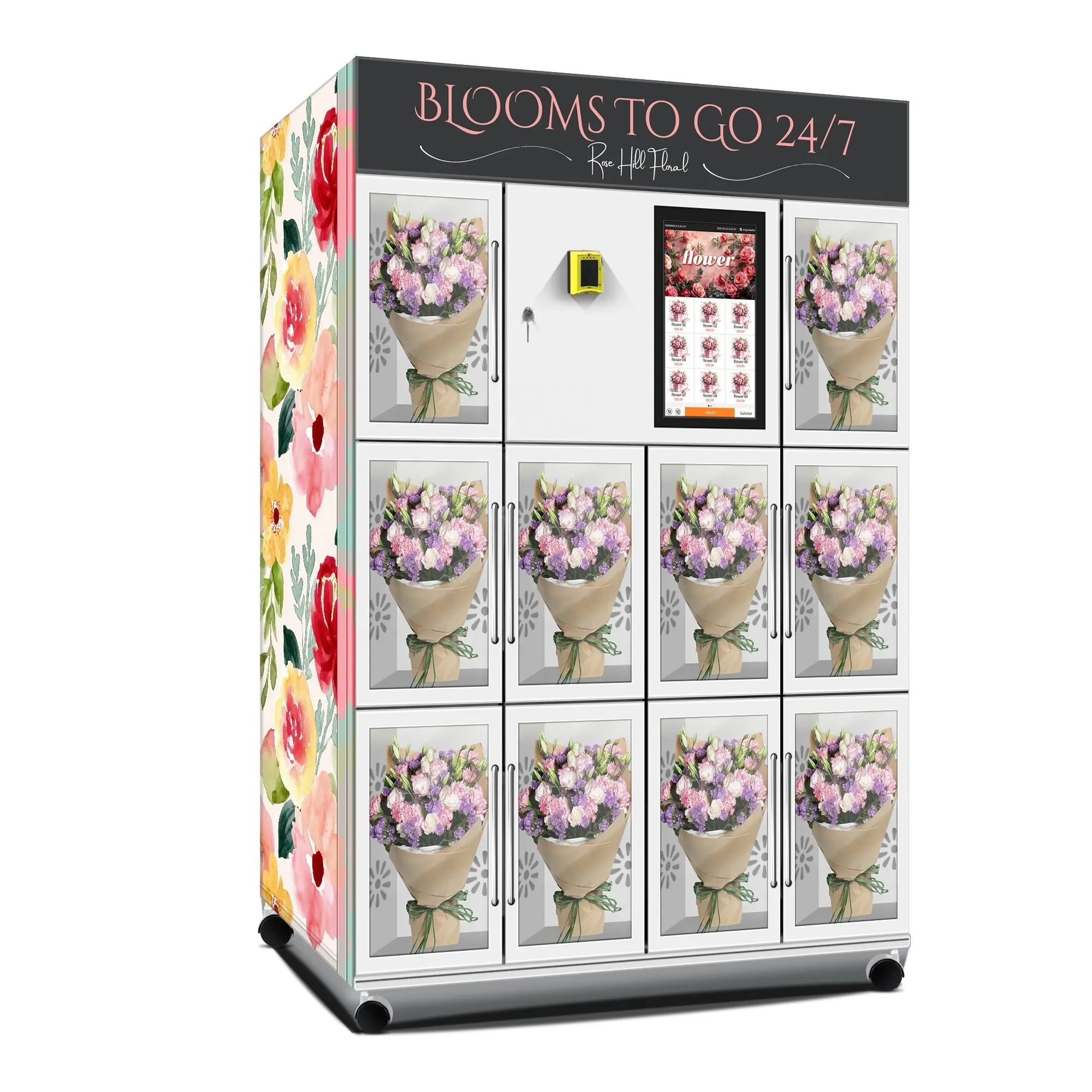 Factory Direct Floral Vending Machine Supplier for Parks 6
