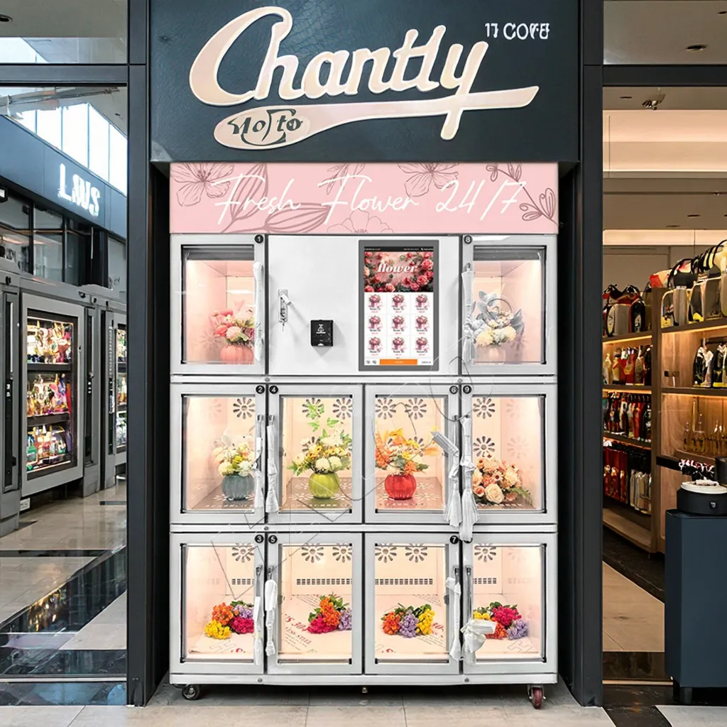 Floral Vending Machine Flower Vending Machine Wholesale - Haloo-1 2