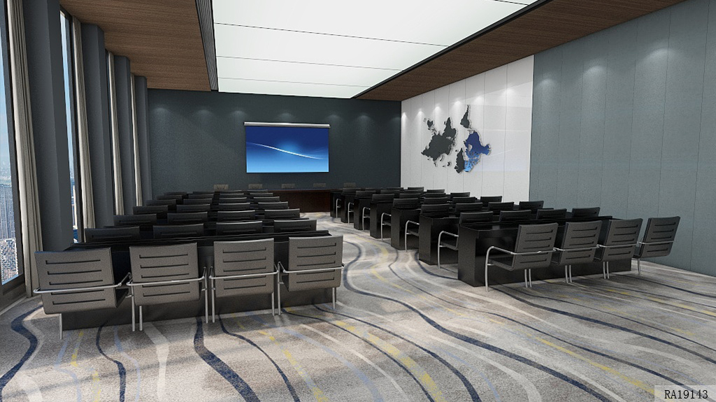 Moquettes murales lavables en machine sur mesure pour bureaux 6