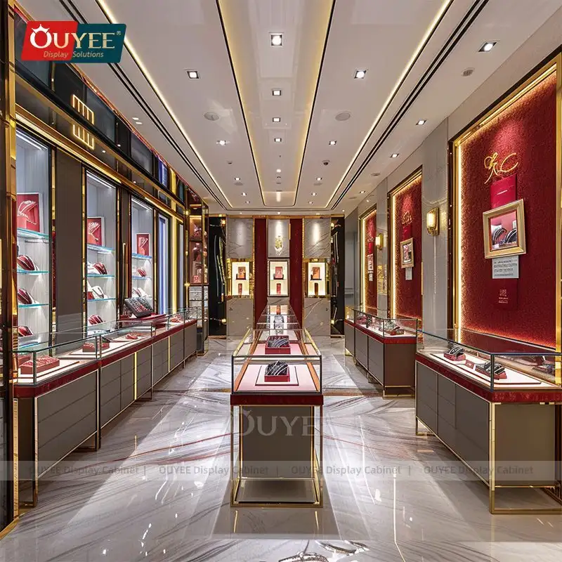 Chiosco per gioielli e vetrine per orologi - Vetrina per arredamento di negozi 1