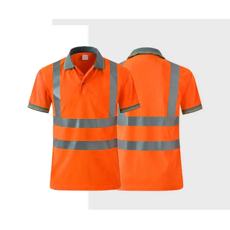 Mens Hi Vis Shirts Construction & Manufacturing Workwear Wholesale - MINGBAI 6