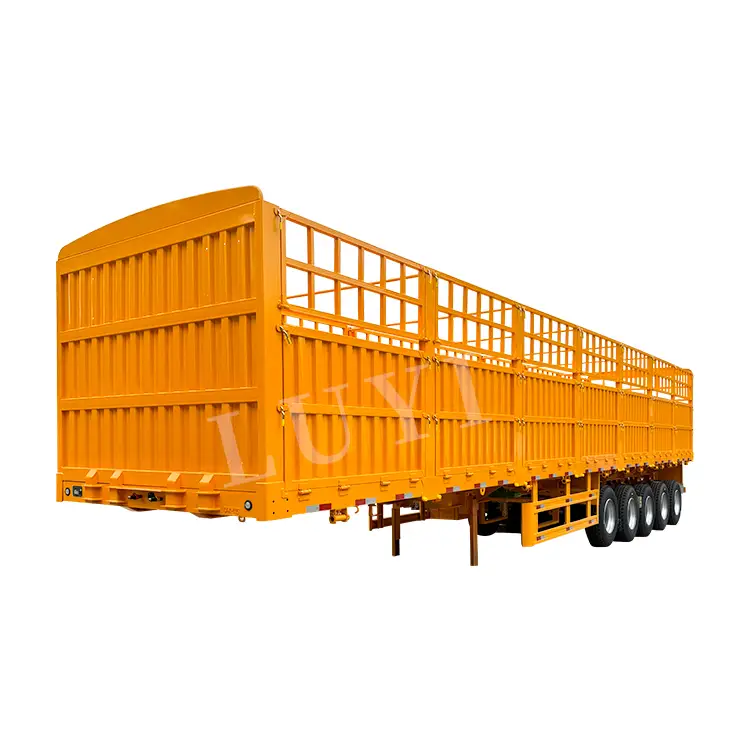 5 Axle Fence Semi Trailer | LUYI 1