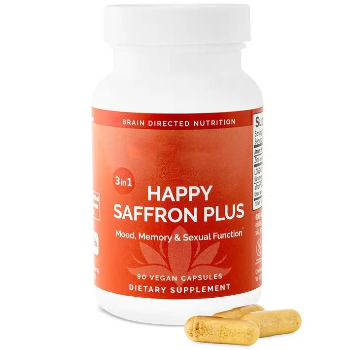 OEM Private Label Happy Saffron 90 Capsules 1