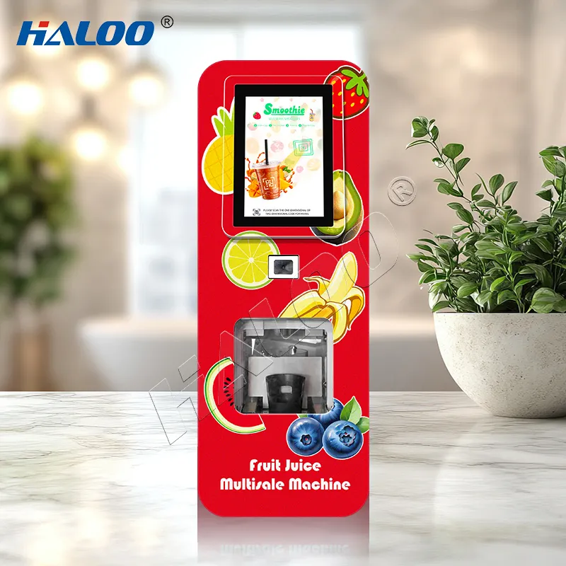 Fruit Smoothie Vending Machine by Haloo 6