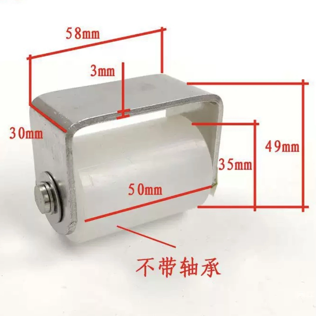 Wholesales 35mm Diameter 50mm Width Nylon Stainless Steel Caster Wheel For Cart Pasteurizer 1