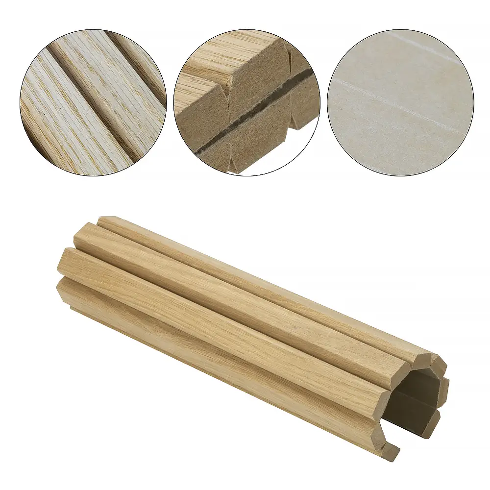 Flexible Wooden Acoustic Wall Panels, Sound Absorbing Wall Slats for Noise Reduction 1