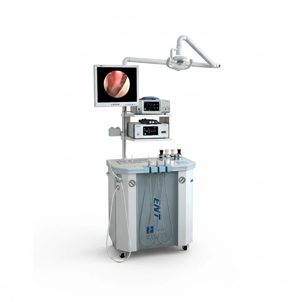 ENT Treatment Workstation with Endoscopy Camera for Diagnostics 1