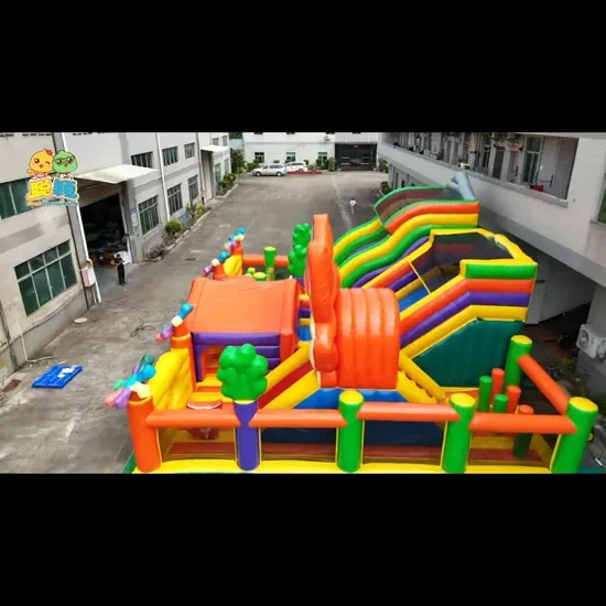 10X12m Popular Outdoor Playground Inflatable Bouncy Castle Inflatable Amusement Park for Outdoor Use - Inflatable Bouncy Castle and Jumping Inflatable Games price 1