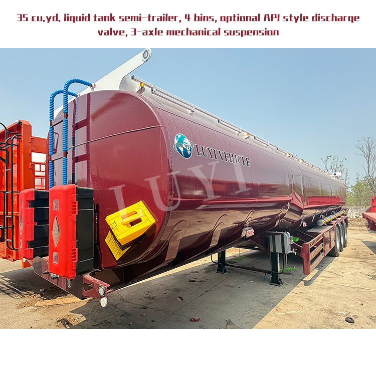 35CBM 35000 لتر مقطورة خزان الوقود | لوي 3