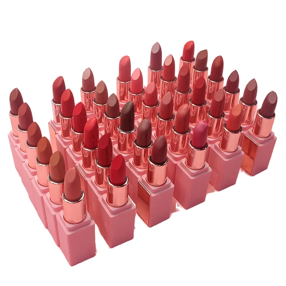 Mlm Custom Makeup 14 Colours Matte Non-stick Cup Private Label Lipsticks Long Lasting Moisturizing Waterproof Matte Lipstick1 1