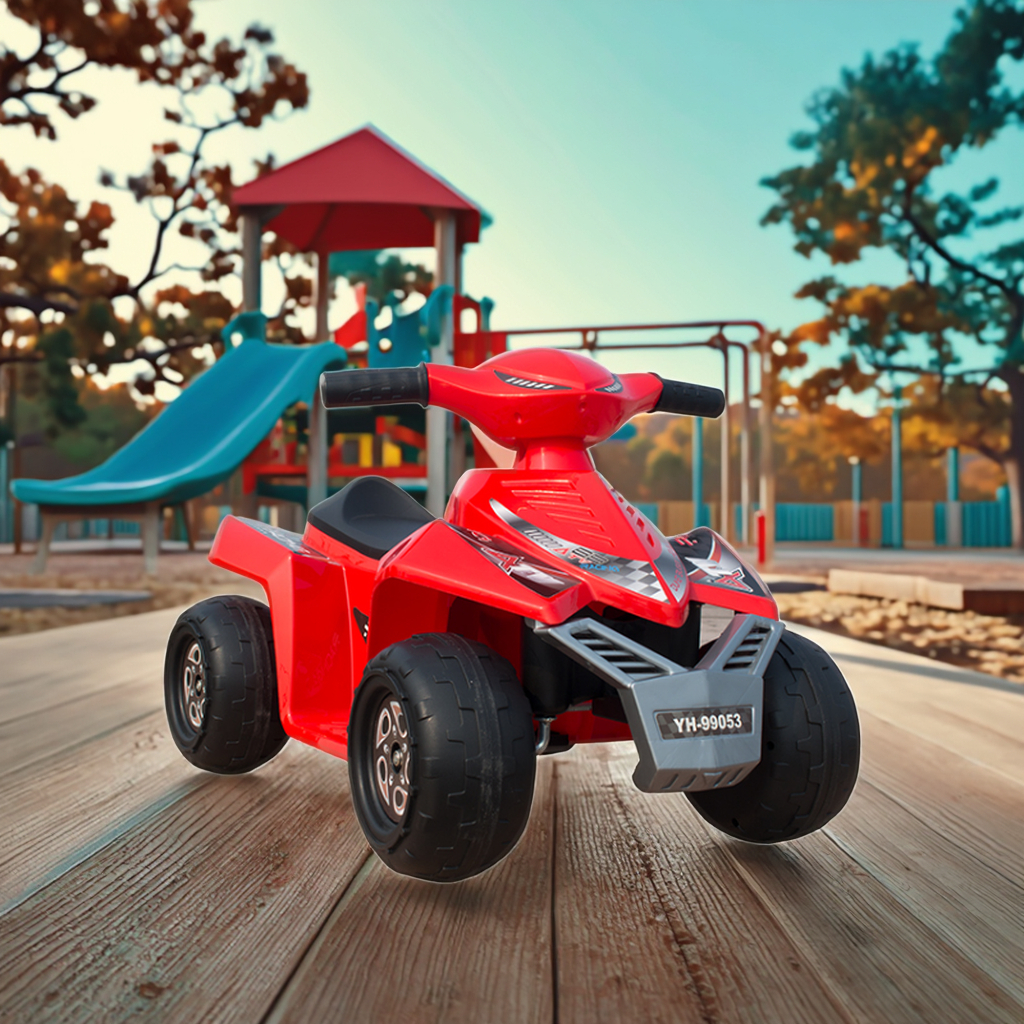 Hot Sale Battery Operated Ride On Quad Electric Car Toys For Children With Rechargeable Battery And Charger Included 1