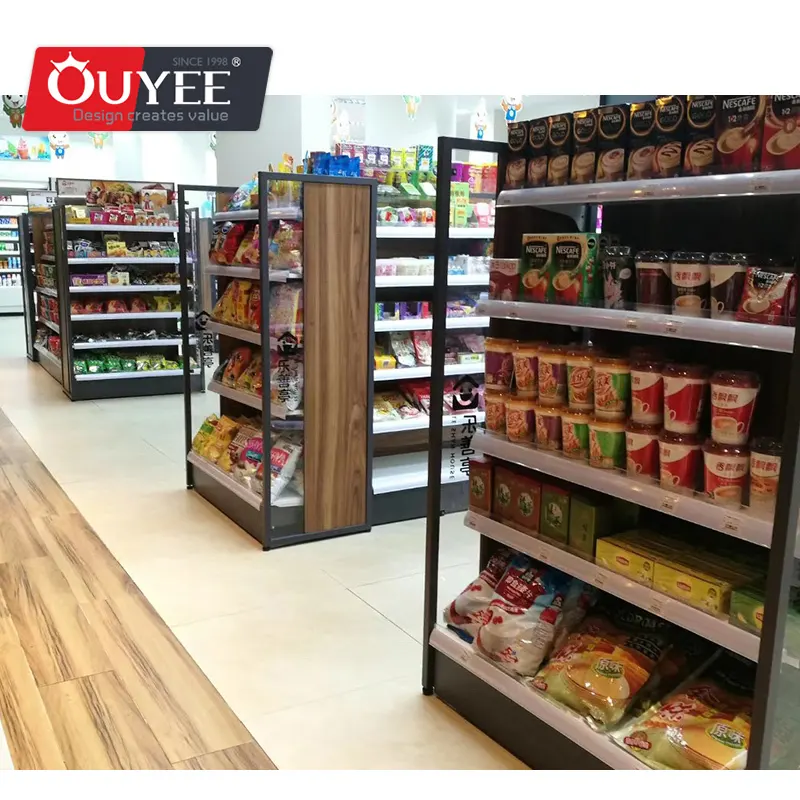Rayonnages gondoles pour supermarchés, rayonnages gondoles sur mesure en gros - Ouyee 4