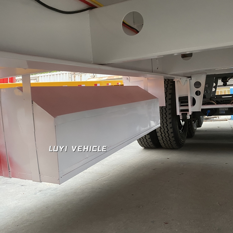 Trailer de clôture de cargaison de transport à 3 essieux lourds 6