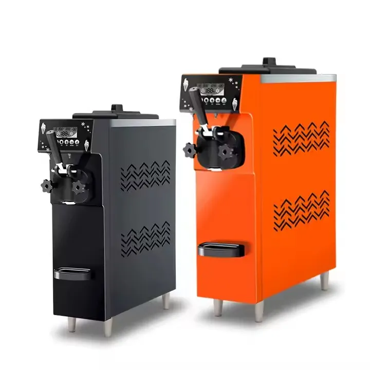 Machine à crème glacée molle commerciale pour la fabrication de crème glacée 1